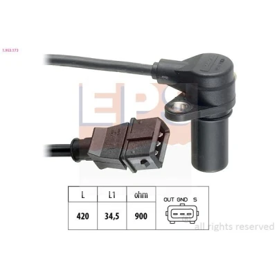 Imagen de EPS 1.953.173 Sensor de Cigueñal Made in Italy OE Equivalent FIAT: Brava Hatchback