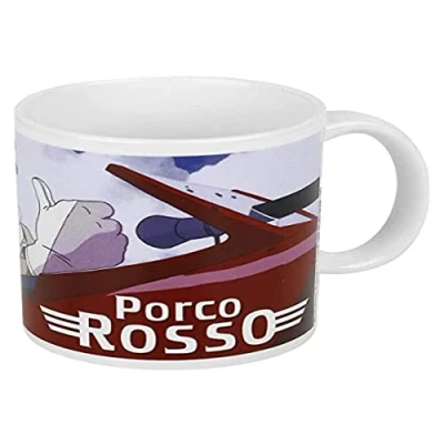 Imagen de Studio Ghibli Semic Taza Porco Rosso, 34 cl SMUGGH06 3760226376767