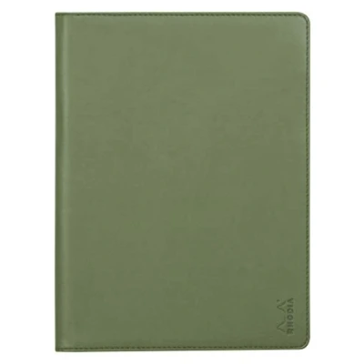 Imagen de Clairefontaine ES RHODIA 216003C Cuaderno y portadocumentos Rhodiarama n 16 salvia para bloc de notas o cuadernos formato A5 (14,8 x 21 cm) piel italiana