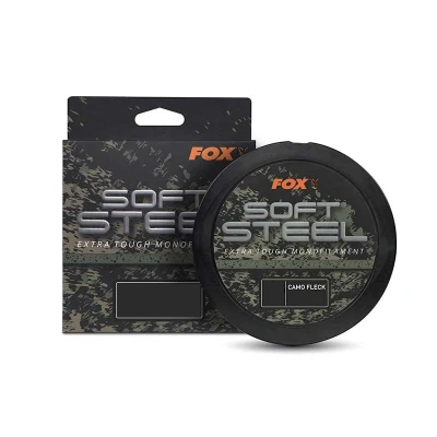 Imagen de Fox Soft Steel Fleck Camo Mono Karperlijn 0.37mm/9.1kg (1000m) Nylon vislijn