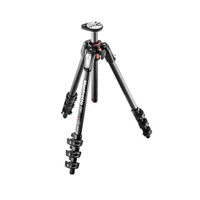 Imagen de Manfrotto MT190CXPRO4 Trípode (4 secciones), sólo patas, carbono, negro