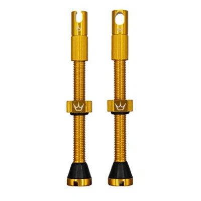 Imagen de Peaty&#039;s X Chris King MK2 Válvulas sin cámara Presta Bicicleta, Unisex, Oro, 60mm