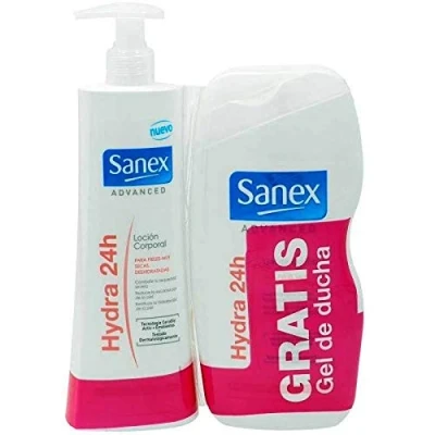 Imagen de Sanex L Corporal 400 Hydra 24H+Gel Hydr ml