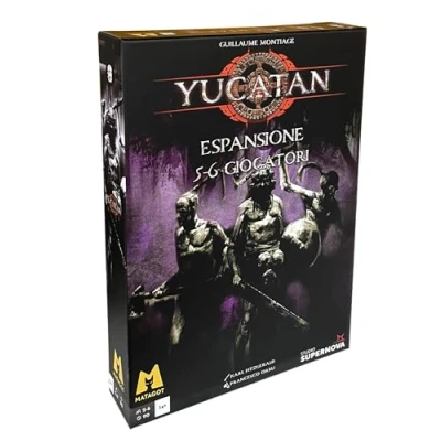 Imagen de Studio Supernova Yucatán: Expansión 5 6 Jugadores Juego de gestión recursos y violentos enfrentamientos, Jugadores, 14+, Edición en Italiano