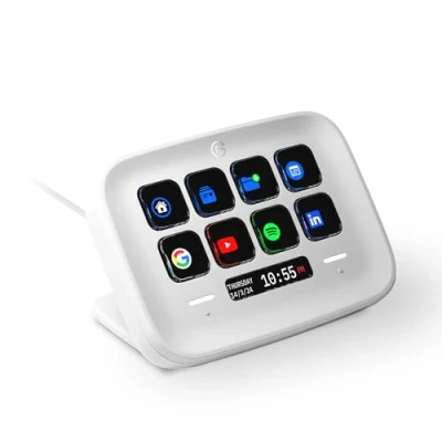 Imagen de Controlador streaming El gato TV Stream Deck Neo, USB, Touch Points, Soporte Ajustable, Infobar, Blanco