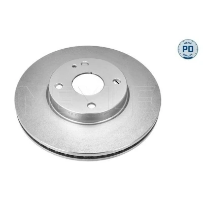 Imagen de MEYLE 35 15 521 0045/PD Disco de freno Eje delantero 257,5 22 4 100 ventilado revestido láminas zinc MAZDA: MX 5 IV, 2 Hatchback