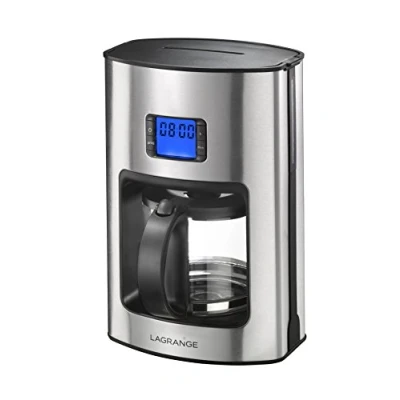 Imagen de Lagrange 529 001 Cafetera de goteo, 1.5 L, color gris