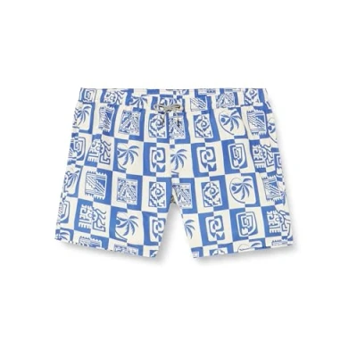 Imagen de JACK&amp;JONES PLUS Jpstfiji Jjswim Oceanday Ss24 LY Pls Bañador Corto, Azul Brillante, 48 para Hombre