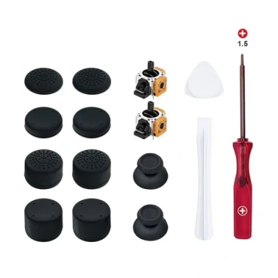 Imagen de Wigearss 15 en 1 Kit de Reparación Joystick Analógico Repuesto para PS5 Mando