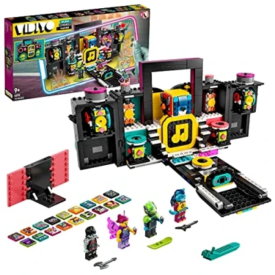 Imagen de LEGO 43115 VIDIYO The Boombox, Creador de Vídeos Musicales Juguete, App Realidad Aumentada, Set con 4 Mini Figuras