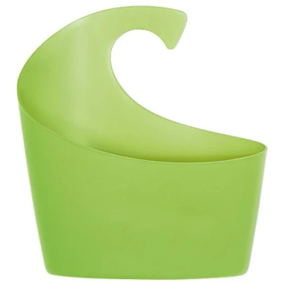 Imagen de Spirella Sydney Cesta Portaobjetos Pequeña, Polipropileno, Verde (Kiwi), 30,5 x 27,5 10 cm