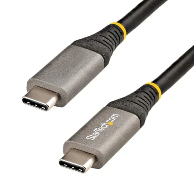 Imagen de StarTech.com Cable de 50cm USB C 10Gbps Tipo TipoC 3.2 Gen 2 Con Carga por Entrega Alimentación PD 100W (5A), Modo Alt DP (USB31CCV50CM)