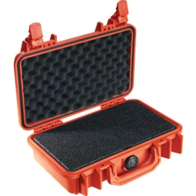 Imagen de PELI 1170 Maletín Protector Resistente al Aqua y a Prueba de Golpes para Equipos frágiles Incluso Cristal, IP67 estanco, 7L Capacidad, Fabricado en EE.UU., con Espuma Personalizable, Color nar3L