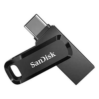 Imagen de SanDisk 512GB Ultra Dual Drive Go Memoria flash USB Type C, con conectores C y A reversibles, para smartphones, tabletas, Macs ordenadores, hasta 400 MB/s, Negro