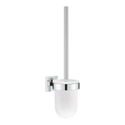 Imagen de GROHE Start Cube QuickFix Set escobillero, gris mate, para pegar (pegamento QuickGlue A1) o atornillar, ref. 40977DC0
