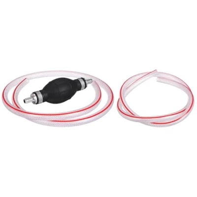 Imagen de SIXTOL manual PUMP SET 10, bomba para gasolina, diésel, agua y aceite, 10mm, 10mm + 2 mangueras de 1m, extracción agua, fiable a prueba fugas
