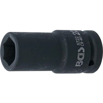 Imagen de BGS 5722 Llaves de vaso impacto hexagonal, largo entrada 20 mm (3/4&quot;) 22
