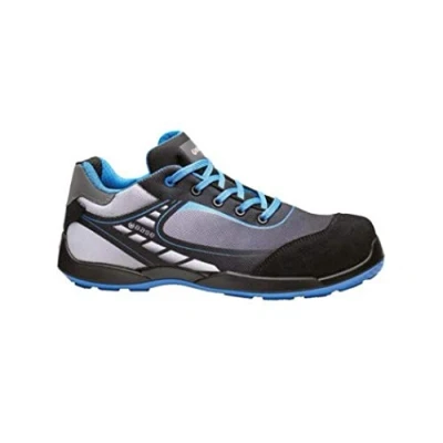 Imagen de BASE Protection Bowling/Tennis S3 SRC Zapato de Seguridad, Talla: 45, Color: Negro/Azul, B0676BKB45
