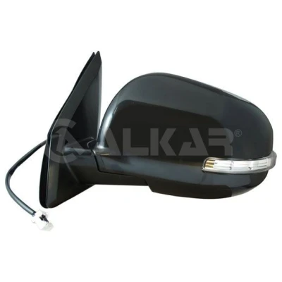 Imagen de Espejo retrovisor Alkar 9051866 izquierda imprimado eléctrico calefactable, abatible eléctricamente, convexo para vehíc. con volante a la
