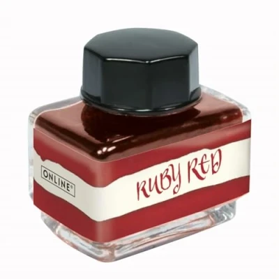Imagen de Online Schreibgeräte 17121/3 Tinta, 15 ml, color rojo