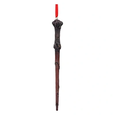 Imagen de Nemesis Now Potter Harry&#039;s Wand Figura Decorativa para Colgar (15,5 cm), Color marrón