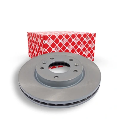 Imagen de FEBI BILSTEIN 108608 Disco de freno Eje delantero 274 28,2 5 114,3 ventilación interna revestido KIA: Carnival 2, I