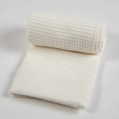 Imagen de various Manta para Bebé Recien Nacido Algodon 100%, Arrulo Verano y Entretiempo, Toquilla de Tejido Plumeti (Beige)