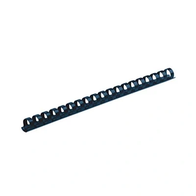 Imagen de Fellowes Canutillos de plástico (A4, 10 mm) para encuadernadoras canutillo plástico, encuaderna 41 a 55 hojas, pack 100, color negro