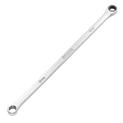 Imagen de Draper 27766 HI TORQ Llave de carraca métrica extra larga doble anillo, 10 mm