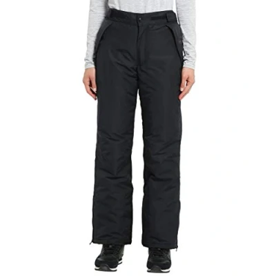 Imagen de Ultrasport Arlberg Pantalones de esquí, Unisex niños, Negro, X Large