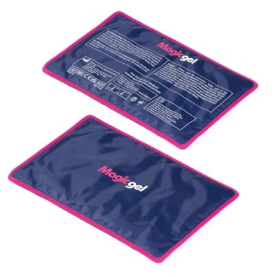 Imagen de Magic Gel Bolsa de Frio o Calor para Lesiones 30x20cm Faja Congelador Microondas Alivia Dolores Rodilla, Pierna, Brazos, Fisioterapia y Más 2 Pack