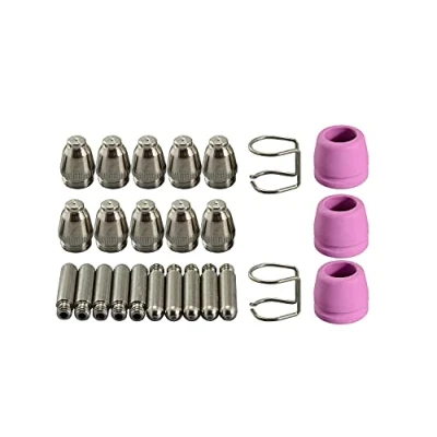 Imagen de RIVERWELD WSD 60P P60 Plasma cortadora Pilot ARC consumibles KIT &amp; boquilla 0,9 40Amp 25piezas