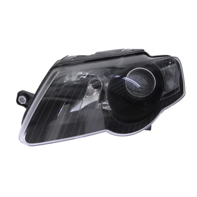 Imagen de ALKAR 2761118 Faros izquierda W5W, H7/H7 con electromotor Carcasa interior negro VOLKSWAGEN: Passat B6 Berlina, Variant