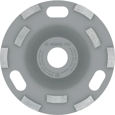 Imagen de Bosch Professional 2608601763 Expert Corte de Diamante Angular, Discos Lijado 125 mm, diámetro del Orificio: 22,23 Accesorio para Amoladora hormigón