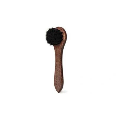 Imagen de Cepillo Aplicador de Cera para Zapatos Lettro, Madera Aplicar y Crema en Botas, Pelo Caballo Apto Todo Tipo Cuero, Cerdas Negras