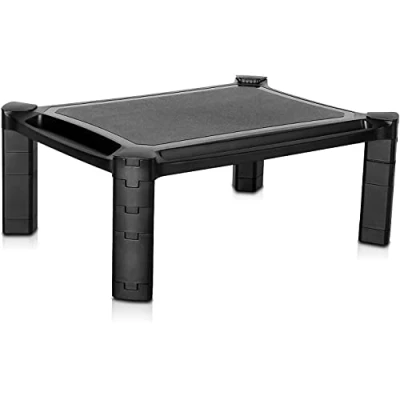 Imagen de V7 DT1HARS 1E Soporte elevador de altura regulable, negro