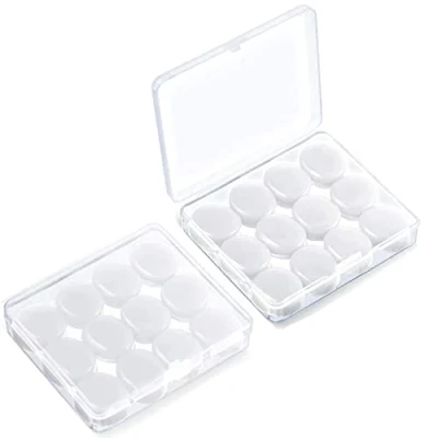 Imagen de TingDongWei 6 Pares Tapones Oidos Ruido Dormir, Silicona Reutilizables, Viajar, Moldeables, Reducen el
