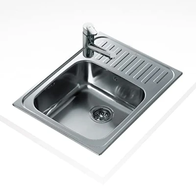 Imagen de ¡Oferta 18% ! Teka Classic 1C Rev Fregadero De Cocina Acero 50 Cm 1 Cubeta Escurridor