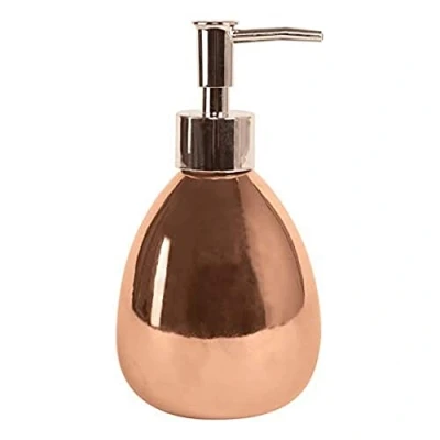 Imagen de MSV Distribuidor de jabon Ceramica effeto Cobre Kymi, 8.6 X 6 18.5