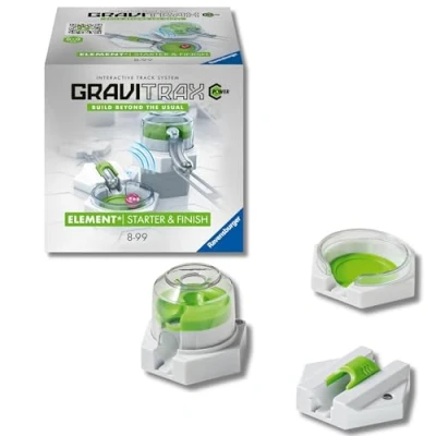 Imagen de Ravensburger GraviTrax Power Elements: Starter and Finish Juego de construcción, M (26810)