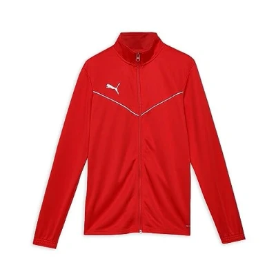 Imagen de Puma Teamrise Training Poly Jacket Chaqueta De Entrenamiento, Unisex niños, Red White, 140