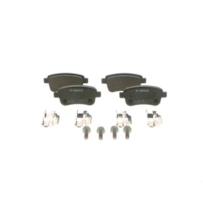 Imagen de BOSCH 0 986 494 735 Juego de pastillas freno Low Metallic con tornillos, instrucciones montaje RENAULT: MEGANE 4, 3 Coupe,
