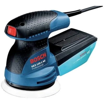Imagen de Bosch Professional GEX 125 1 AE Lijadora excéntrica (250 W, Microfiltro, Ø plato mm, en caja)