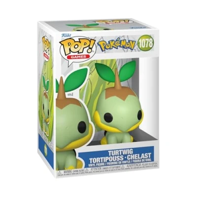 Imagen de Funko Pop! Games: Pokemon Turtwig Figura de Vinilo Coleccionable Idea Regalo Mercancia Oficial Juguetes para Niños y Adultos Video Games Fans Muñeco Coleccionistas Exposición