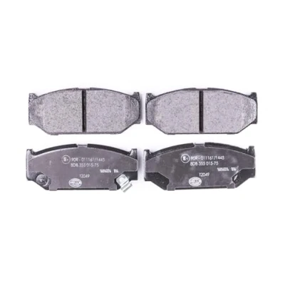 Imagen de HELLA 8DB 355 015 751 Juego de pastillas freno con avisador acústico desgaste SUZUKI: SWIFT 3, Jimny SUV, 4
