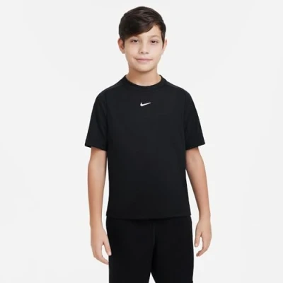 Imagen de Nike Performance DF Multi Unisex Camiseta deportiva para niños, Talla: 12 13a, Black/white