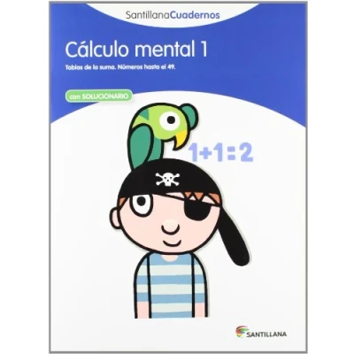 Imagen de CALCULO MENTAL 1 SANTILLANA CUADERNOS