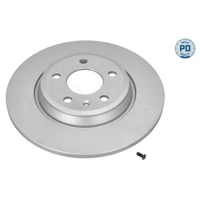 Imagen de MEYLE 115 523 0042/PD Disco de freno Eje trasero 300 12 5 112 macizo revestido láminas zinc con tornillos PD Quality AUDI: A3 Sportback
