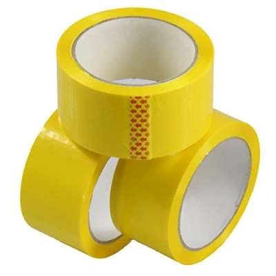 Imagen de Triplast 48 mm x 66 m Low Noise Packing Parcel Tape Yellow (Pack of 6)