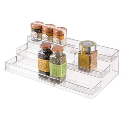 Imagen de iDesign Linus Especiero de Cocina con 3 Estantes, 66.78x24.1x10.4 cm